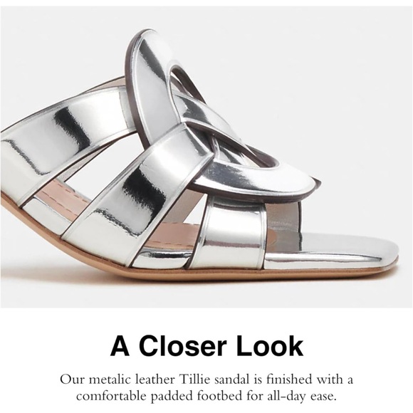 Coach Womens Tillie Sandal Smooth Leather - Picture 3 of 4